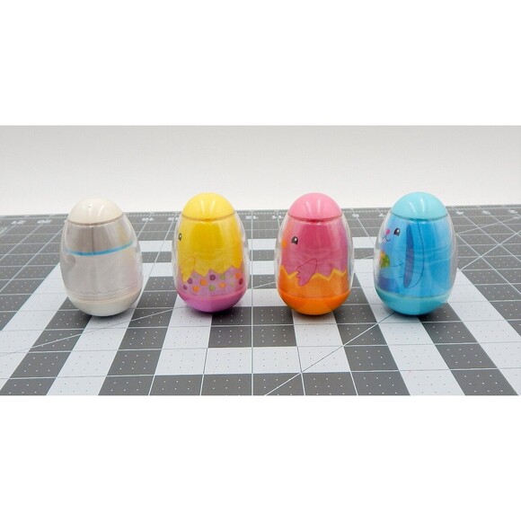 Playskool Weebles Spring Figures Blue Bunny 39 Chick 40 Pink Chick 37 Sheep 38 - Picture 2 of 9